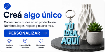 Creá algo único: personalizar